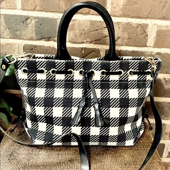 Dooney & Bourke Handbags - Dooney and Bourke Vintage Houndstooth Crossbody
